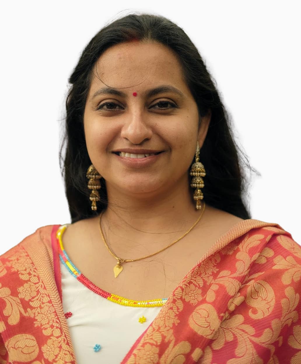 Rubal Sharma singing on stage